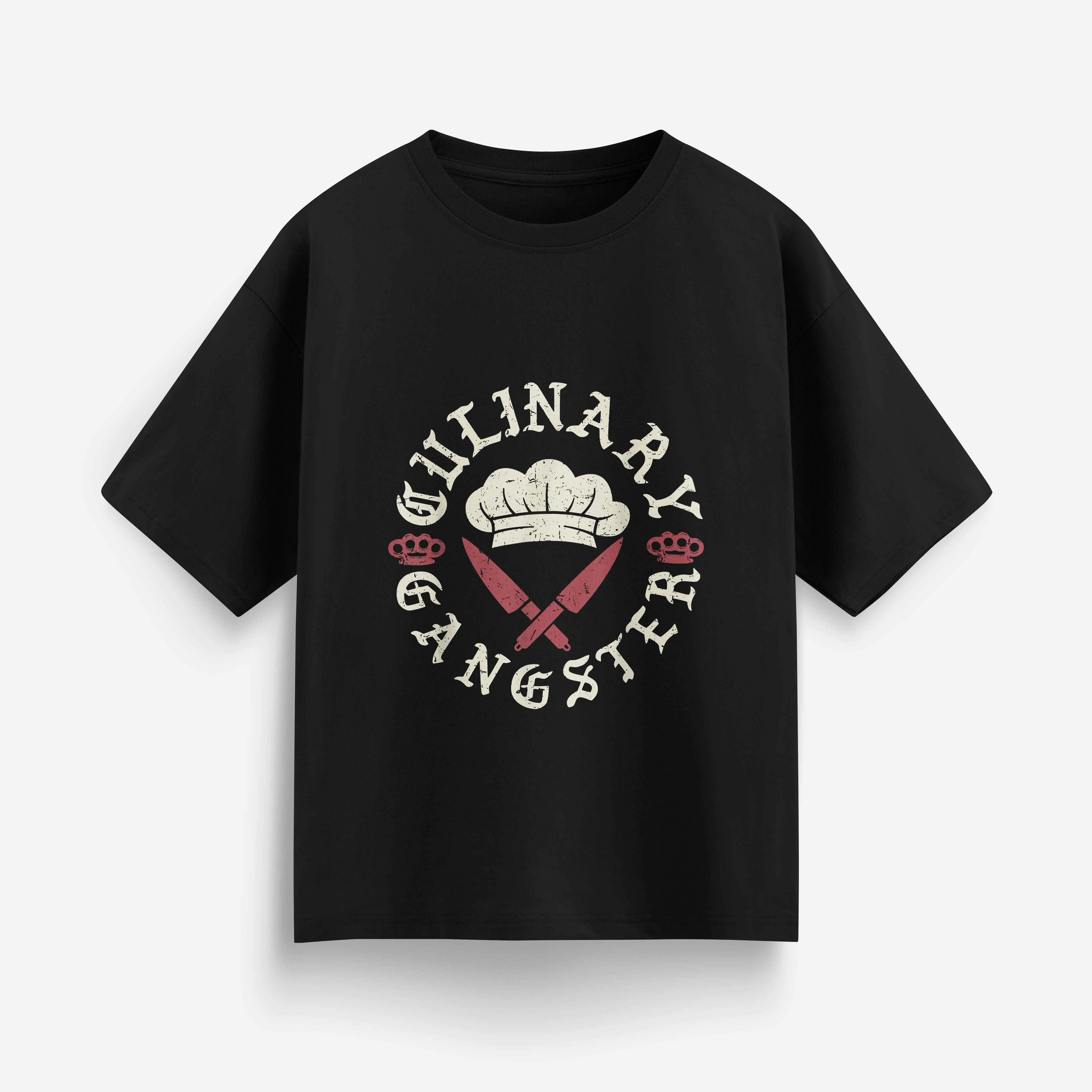 Cooking Gangster Funny Men's Oversized Classic T-shirt