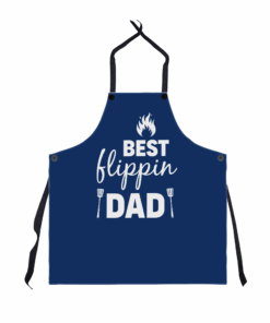 Best Flippin' Dad Apron - Fun Gift for Grill Master Dads